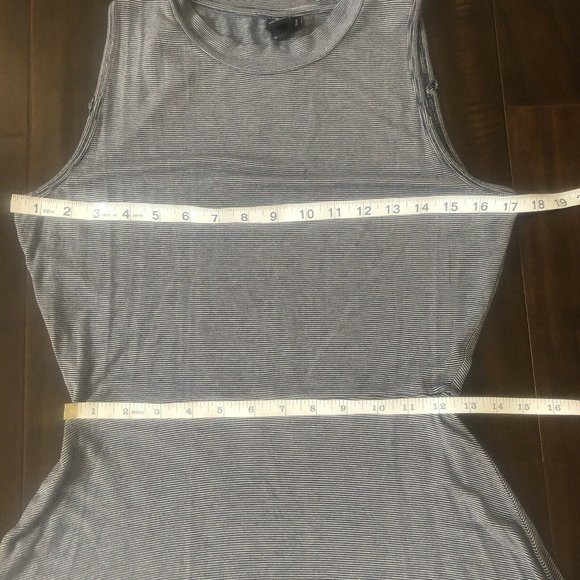 Volcom Women’s Navy White Size: S Striped Dress - Picture 8 of 10